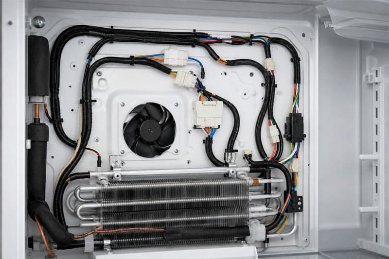 Chicote interno de geladeira e refrigeração